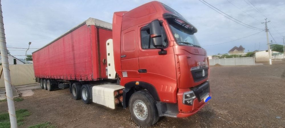 HOWO T7 CNG + KOGEL Прицеп Сотилади