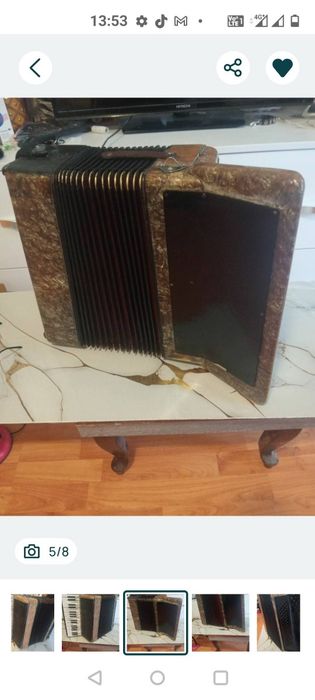 Vind acordeon hohner 80 bași acordat