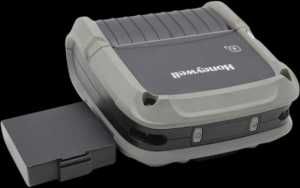 Imprimanta termica POS portabila Honeywell RP4 USB si Bluetooth, cablu incarcare inclus