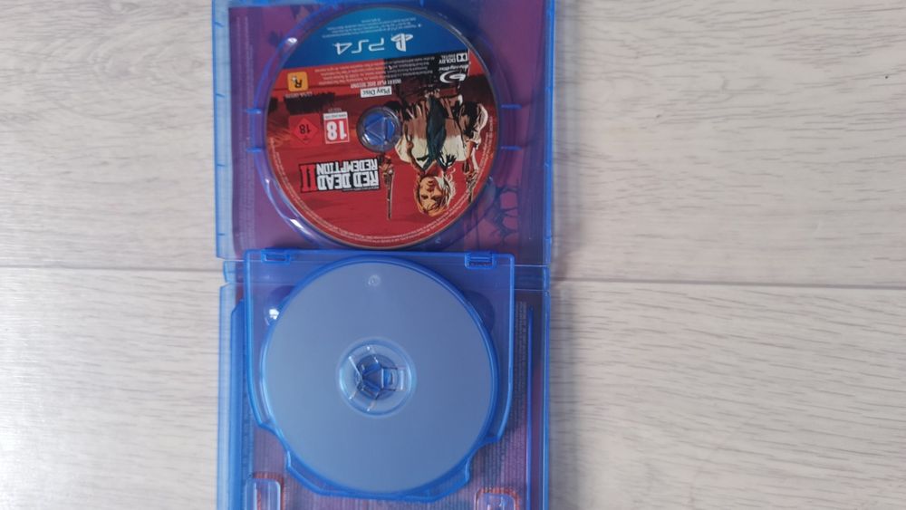 Диск игры Red Dead redemption 2 на Playstation 4