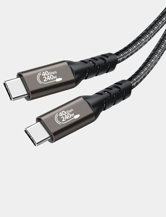 Кабель Thunderbolt, Type-C 4.0, 240W, 40 Gbps USB-C