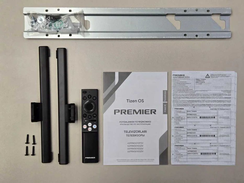 PREMIER NEW 55PRM3010USV Tizen QLED Голосовой по низкой цене+Доставка!
