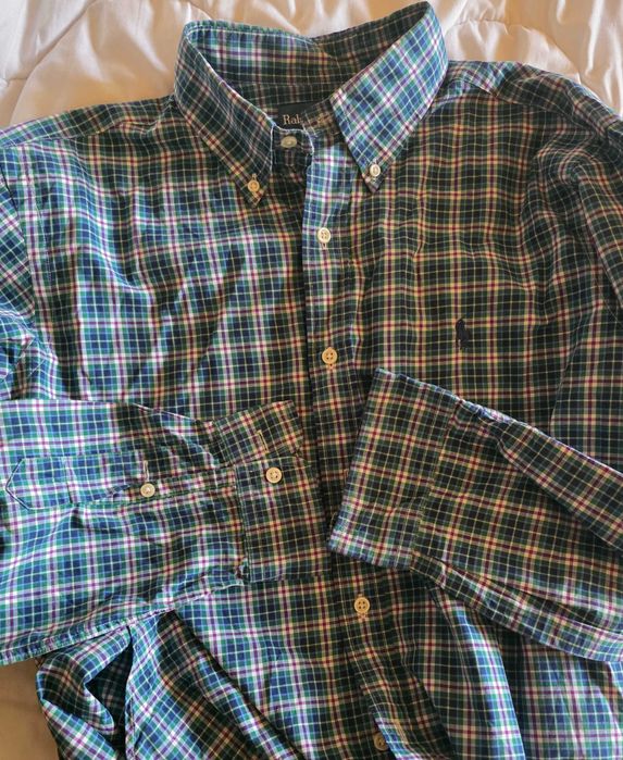 Polo Ralph Lauren American Collar Cotton Shirt Мъжка Риза Ежедневна Раз.M