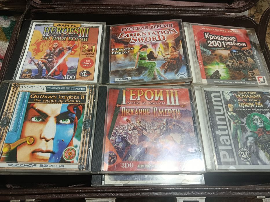 Игровые диски 2000 годов