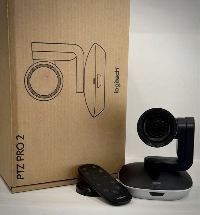 Camera videoconferinta Logitech PTZ Pro 2, Zoom 10X - Garantie !!!