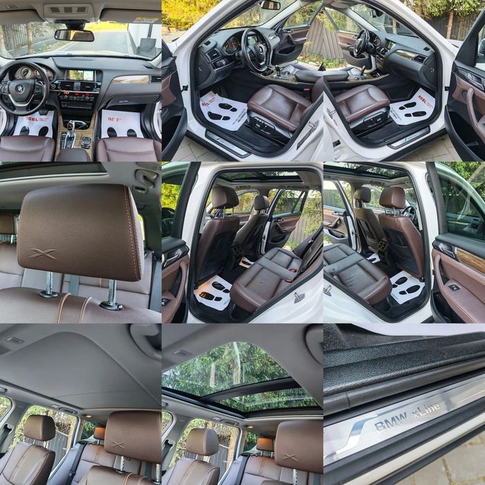 BMW X3 2.0 4x4 X-Drive Euro 6 190 cp GARANȚIE X-line  Full option!