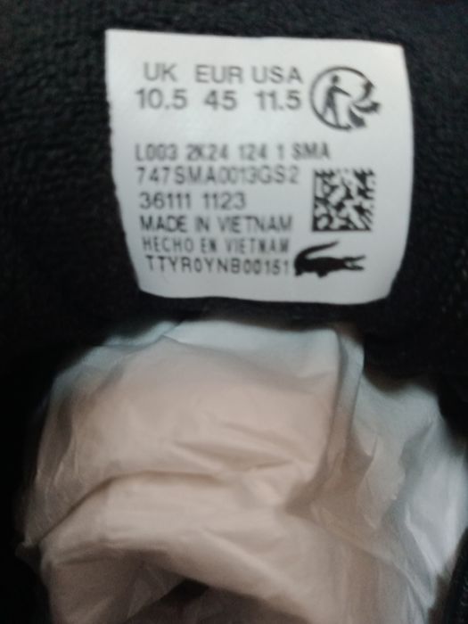 Lacoste pentru bărbați, originali și nou-nouti.