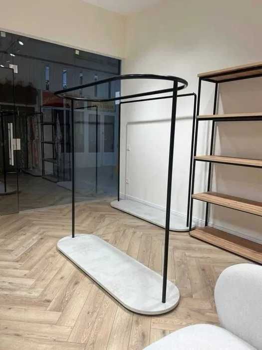 Стеллажи Лофт, Рейлы, Вешала и Стойки для Магазина