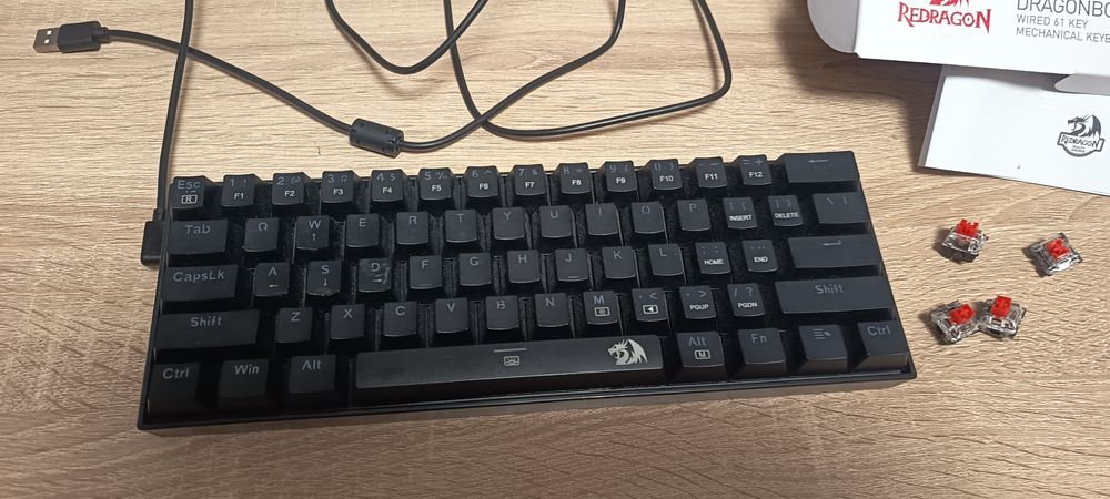 Vand tastatura red dragon