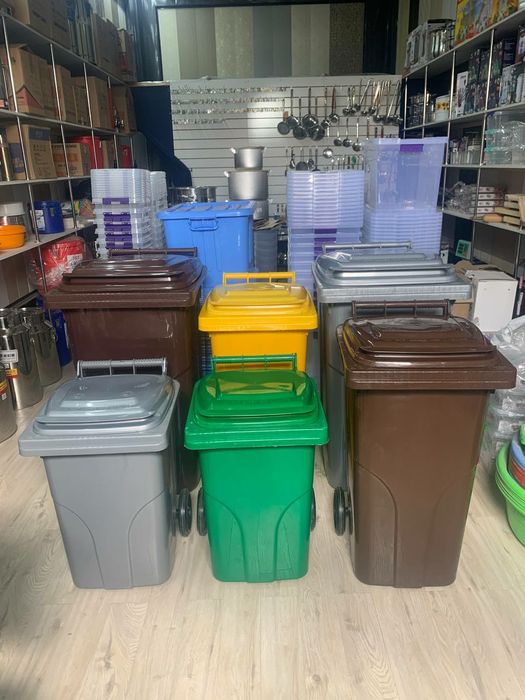 Контейнер для мусора на колесах 80л 400.000