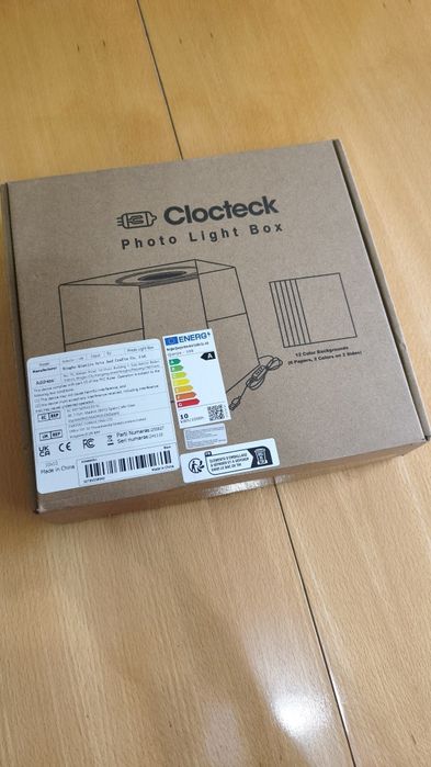 Фото кутия за продуктова фотография 25x25x25см с вградено осветление