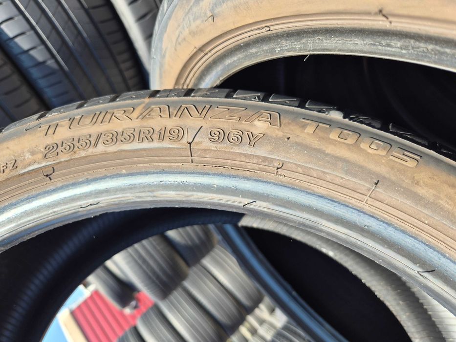 2 Anvelope de VARA - 255/35/19 96Y - Bridgestone Turanza - Stare F BUNA - DOT 2021 !