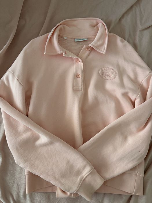 Розова блуза Lacoste.