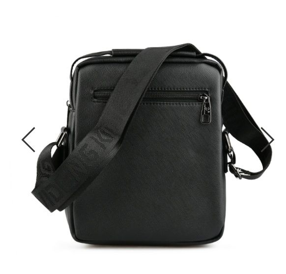 Мъжка чанта ежедневна черна