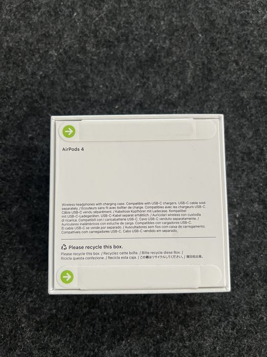 Apple Airpods 4, неразопаковани