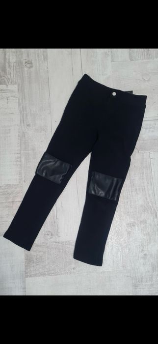 Pantaloni colanti negri h&m fete marimea 110