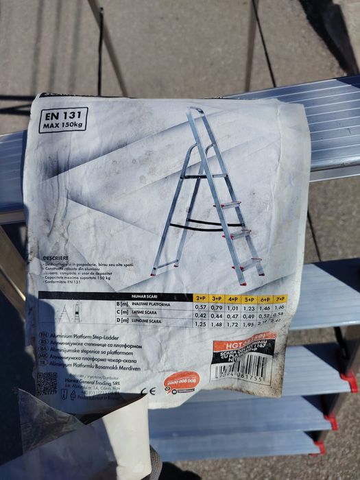 Scara din aluminiu
