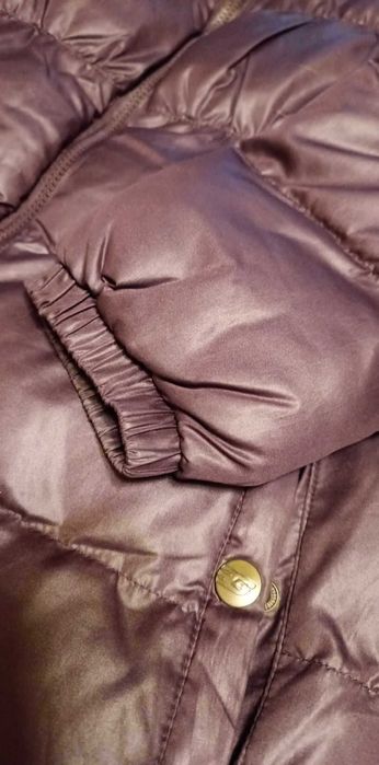 Дамско зимно яке Golddigga, тъмно лилаво