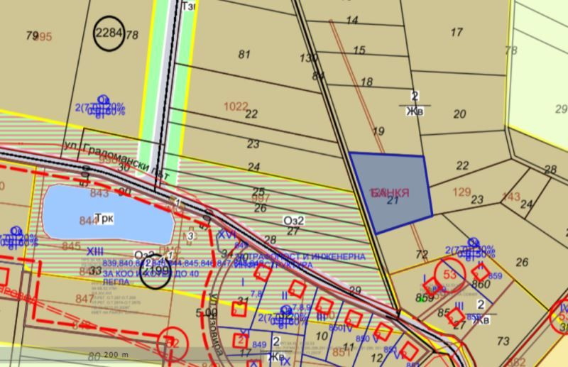 Продава се Парцел в Банкя - 2300 кв.м за 100 €/кв.м - Снимка #1
