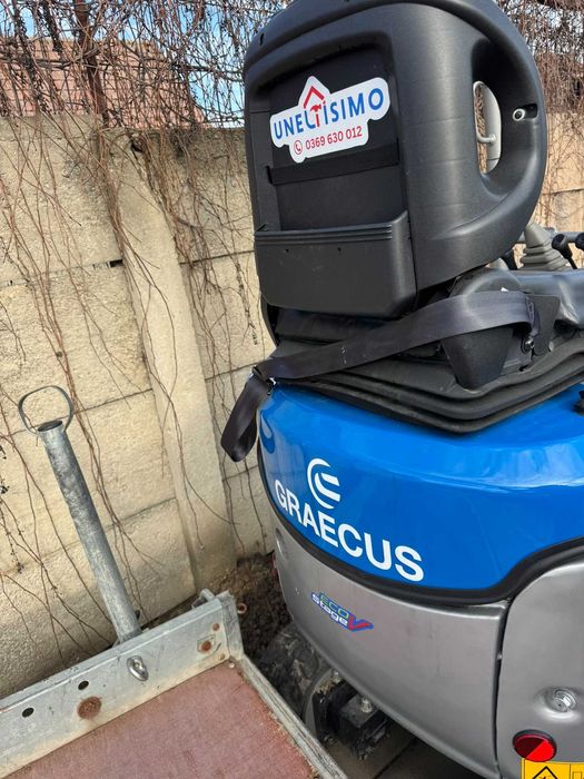 Miniexcavator 1.2 tone, 2025, Motor KUBOTA Diesel, în garanție.