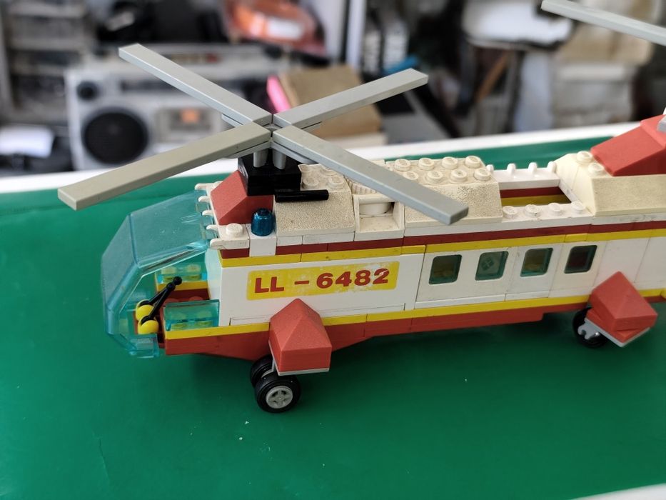 Лего 6482 lego rescue helicopter 1989 г
