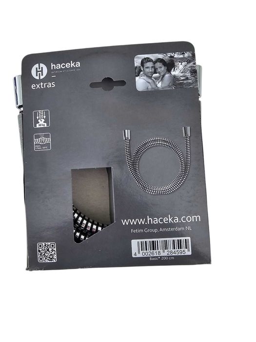 Furtun de dus flexibil cu protectie de silicon, 200 ml