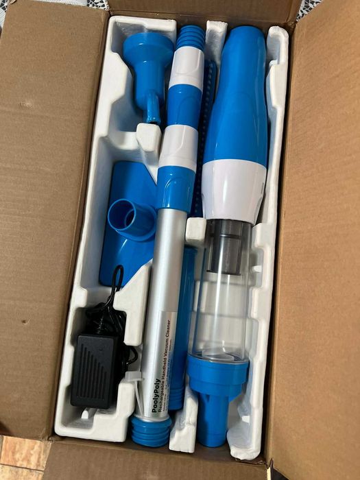 Aspirator Piscină PoolyPoly 3in1 – Fără Fir & Telescopic