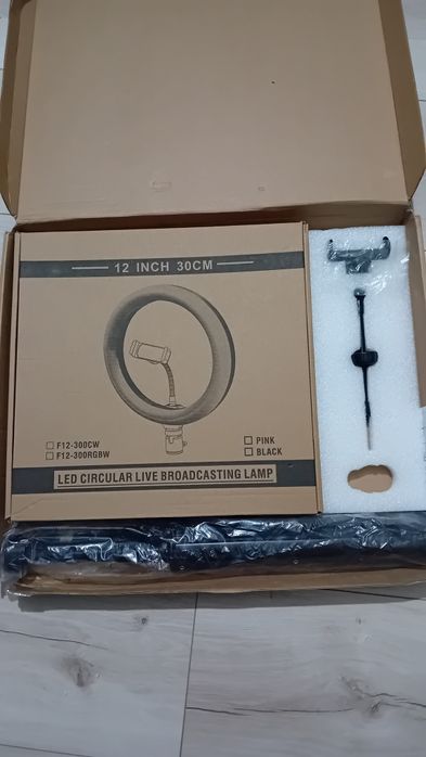 LED Ring Light, комплект за смартфон