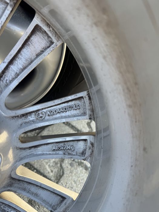 Jante Mercedes C-Class 5x112 Anvelope Iarna 205 55 16