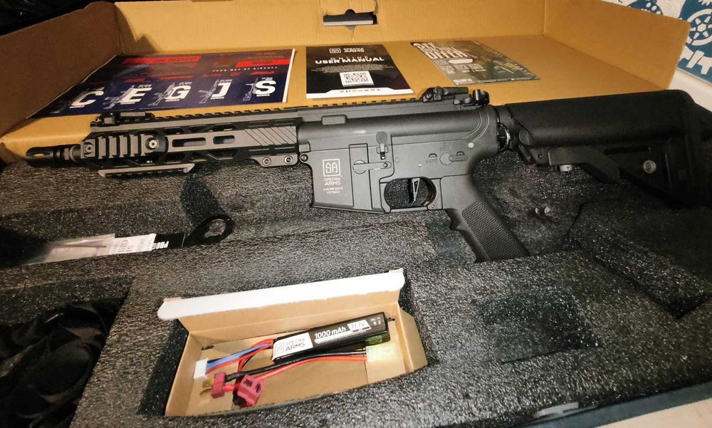 Pachet Replica Specna Arms SA-F08 FLEX HAL ETU GEN.2 (Garantie + Echipament)  || AIRSOFT