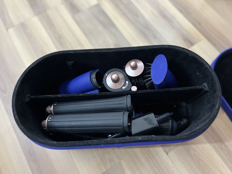 Продам оригинальный Dyson Airwrap (Blue/Copper) — полный комплект