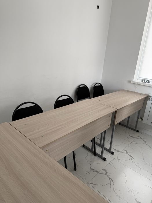 Парта, стулья, доска