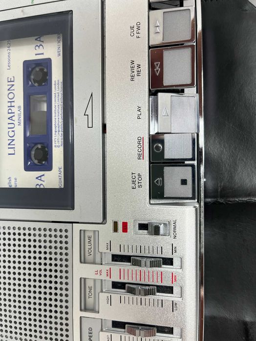 SANYO M-A5LL Înregistrator de casete  – (set COMPLET foarte rar)