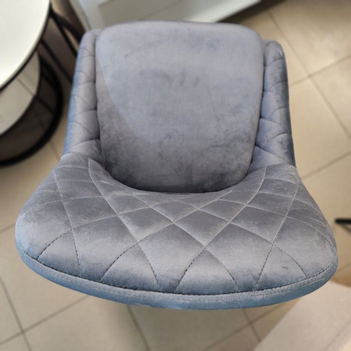 SS21! NOU Set 4 scaune rotative catifea