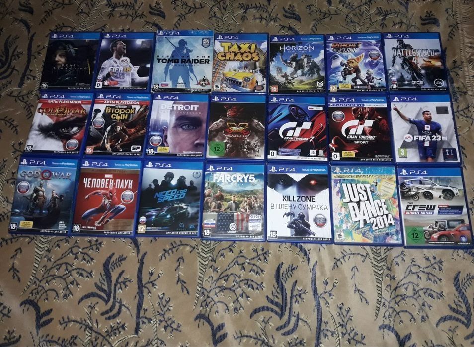 Диски PS4 PS5 PS3 Лицензионные