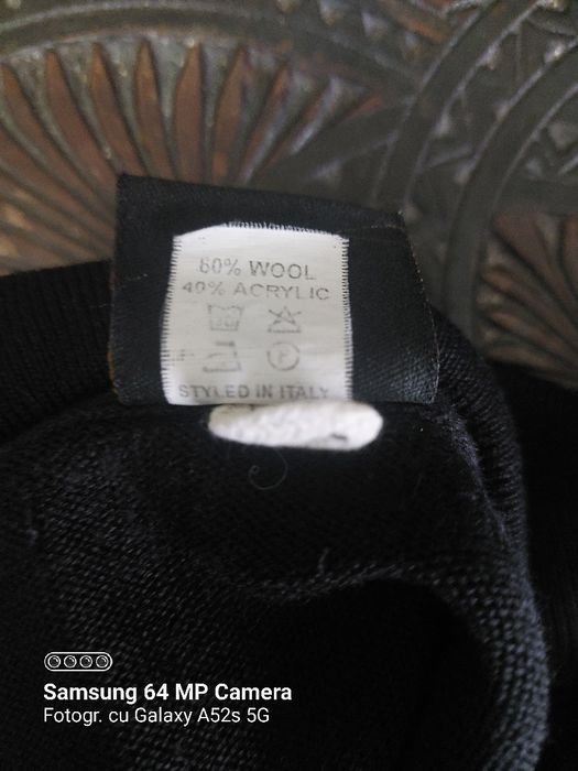 Pulovar de lana fina,Paul Shark,XL,original Italia