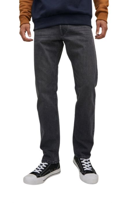 Нови Мъжки Черни Дънки Jack & Jones с Етикет