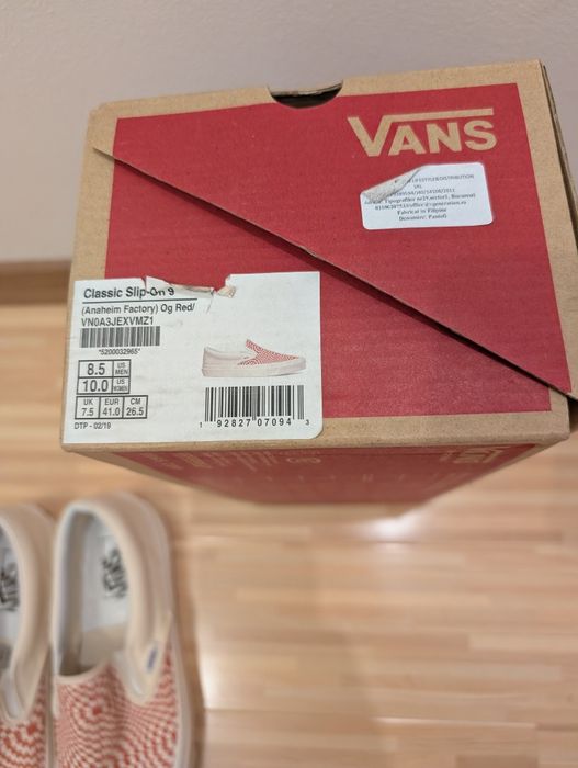 Vans slip-on tenesi