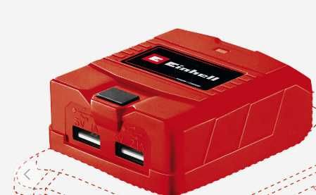Adaptor Einhell de la acumulatori PXC la USB.  Nou.