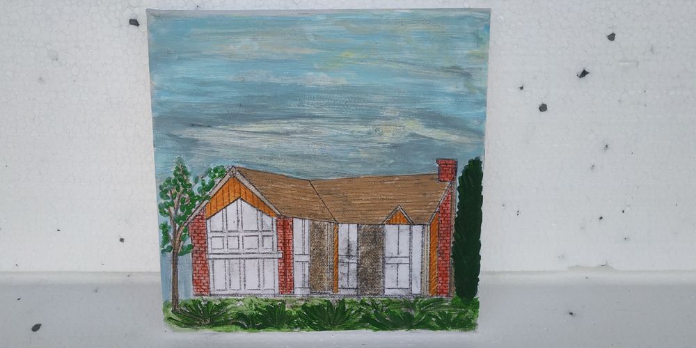 Картини акрил авангард