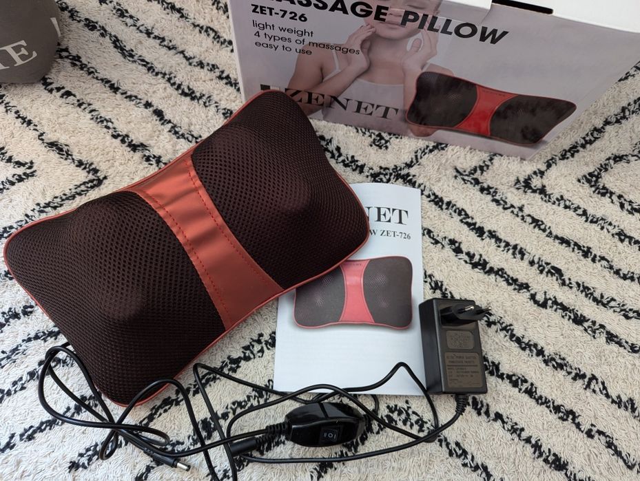 Нова цена! Масажна възглавница Zenet Zet-726 нова!