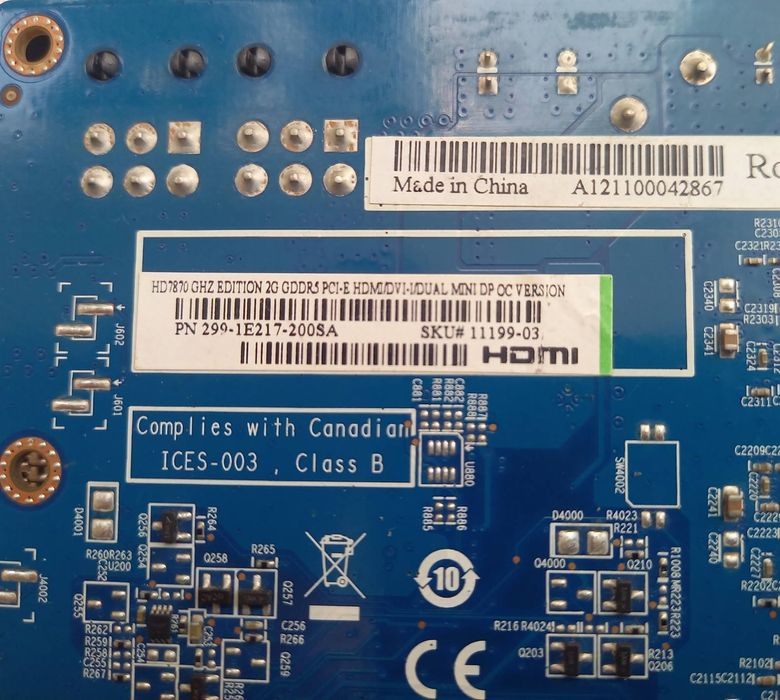 Sapphire HD7870 2GB GDDR5