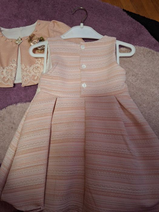Rochita/costum elegant pt fetita 1-2 ani