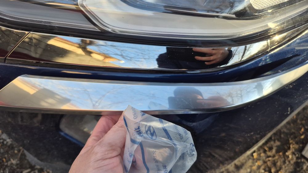 Молдинг  на  хендай сантафе 4