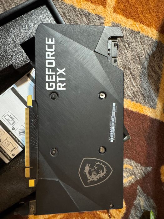 Видеокарта RTX 3070 MSI Ventus Twin Fan 8Gb GDDR6