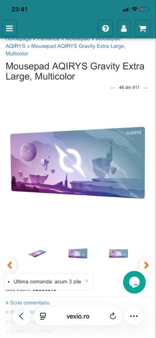 Mouse pad gaming Aqirys Tastatura,mouse si casti