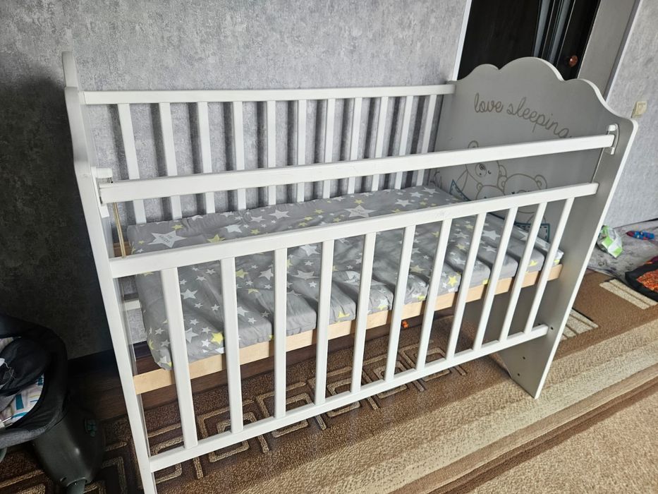 Детский монеж с матрасом