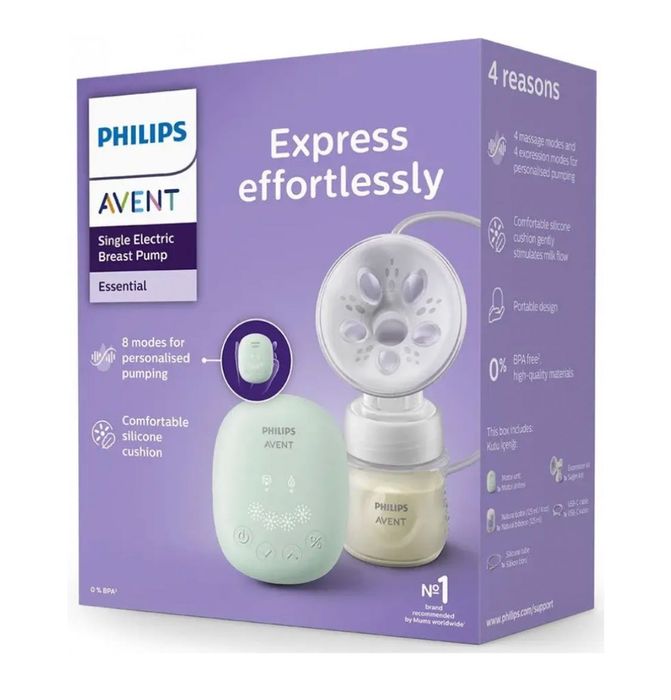 Единична електрическа помпа Philips Avent - Essential