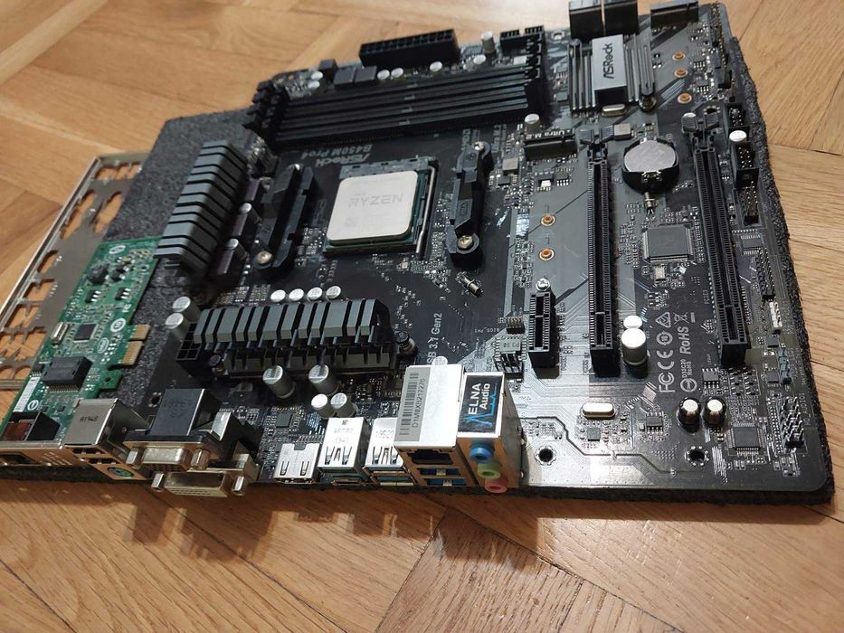 AMD Ryzen 5 5600 + AsRock B450M Pro4