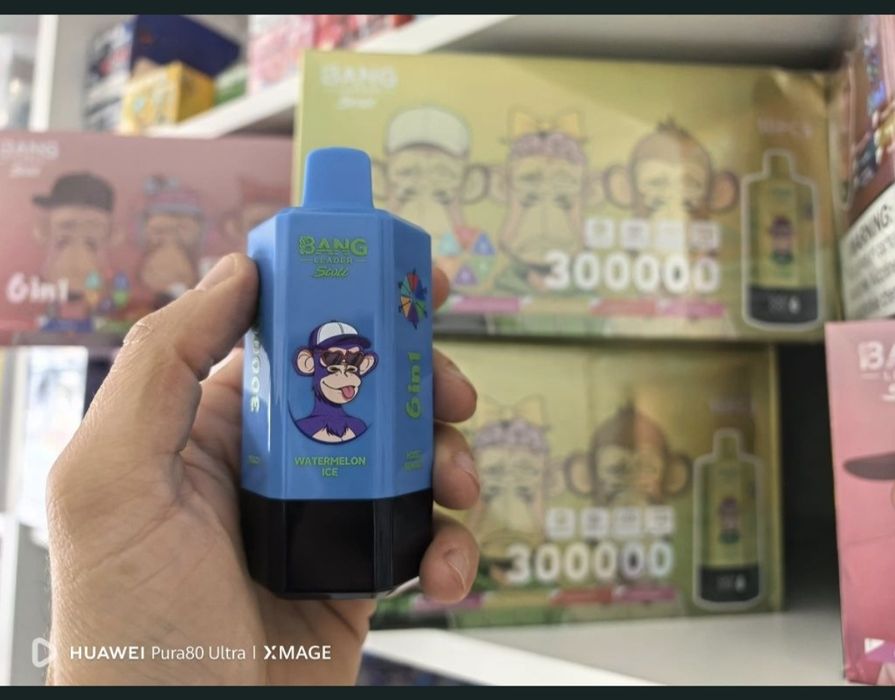 Oferta Vape 300.000 Puffs 6 Arome Reincarcabil Display Abur Mult